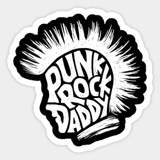 Punk Rock Daddy Sticker